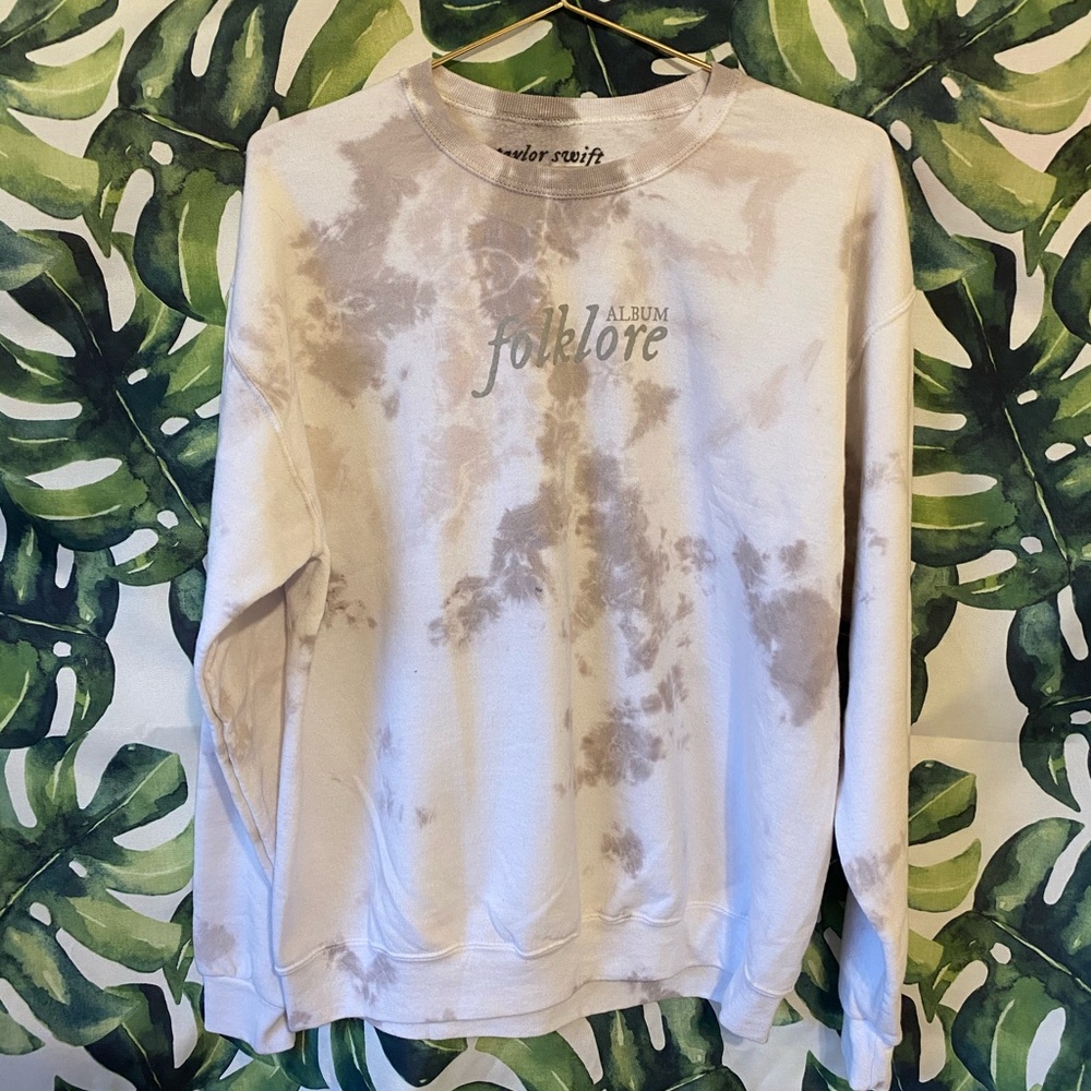 taylor swift folklore sweatshirt pullover tie dye - Picture 4 of 16